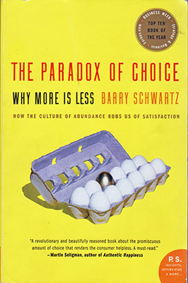 The Paradox Of Choice book cover