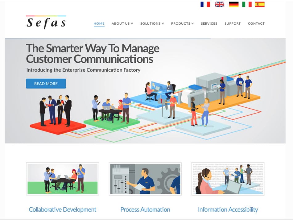 document management software developer website design